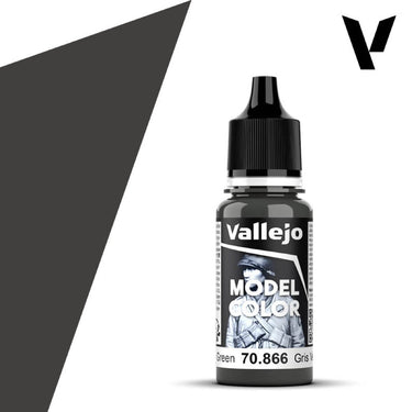Vallejo 70866 Model Color Grey Green 17ml Paint 165